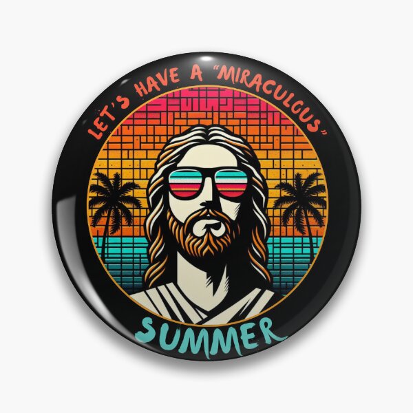 Item preview, Divine Shades: Jesus Rocks Sunglasses Summer designed and sold by Tw1nsAIArt.