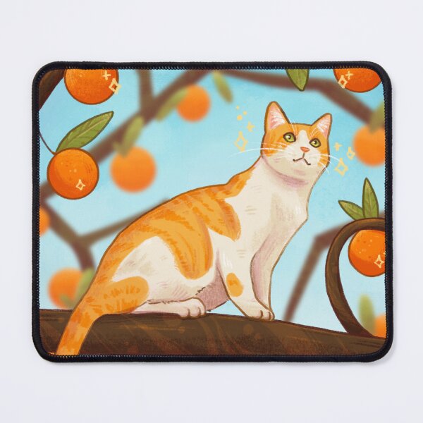 Item preview, Cat in an Orange Tree designed and sold by lindepet.