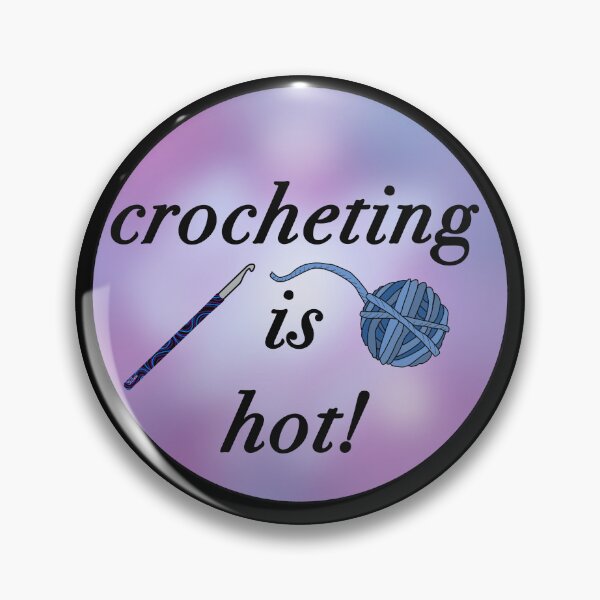 Item preview, crocheting is hot with blue yarn  designed and sold by Lunasuxxx.