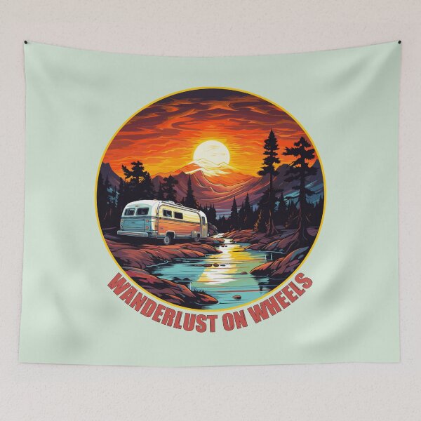 Item preview, Wanderlust on wheels designed and sold by SidTastic .
