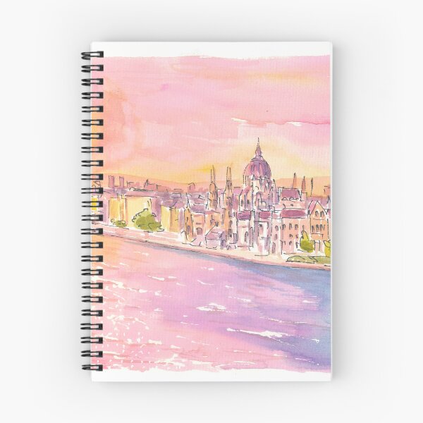 Item preview, Budapest Hungary City View with Parliament and Danube designed and sold by artshop77.