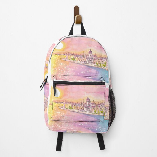 Item preview, Budapest Hungary City View with Parliament and Danube designed and sold by artshop77.