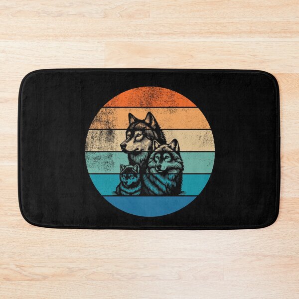 Item preview, Wolf Pack Retro Sunset designed and sold by AussieWonders.