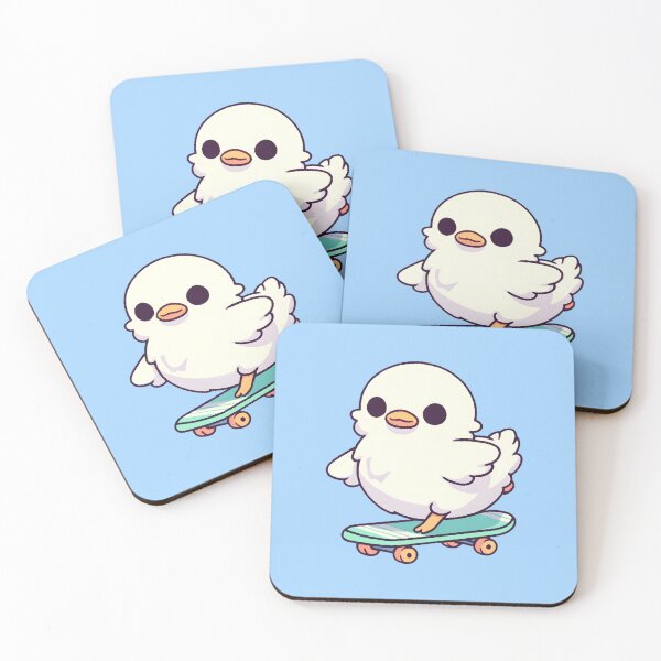 Item preview, Skateboarding Duckling designed and sold by UmbrellaStudio1.
