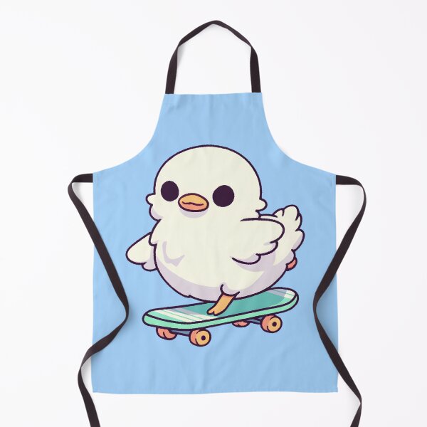 Aperçu de l'œuvre Skateboarding Duckling créée et vendue par UmbrellaStudio1.