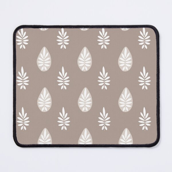 Item preview, Pattern in scandinavian style drawn on a pastel brown background. Floral pattern for printing designed and sold by Mariana Shymkovych.