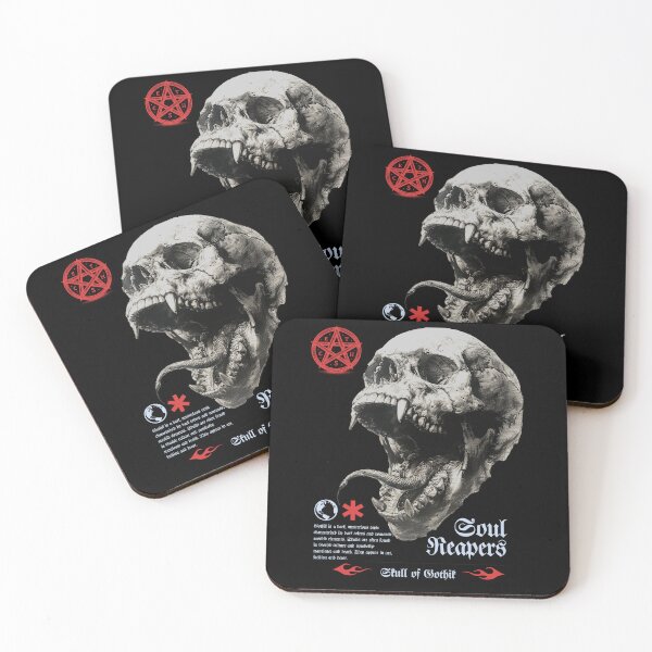 Item preview, The Soul Reaper Gothic Skull designed and sold by RiSchuDesign.