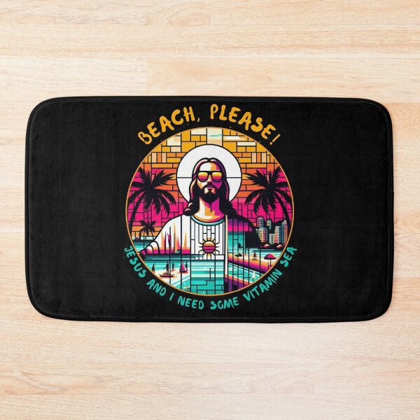 Item preview, Christian Summer: Jesus Rocks Godly Sunglasses Summer designed and sold by Tw1nsAIArt.