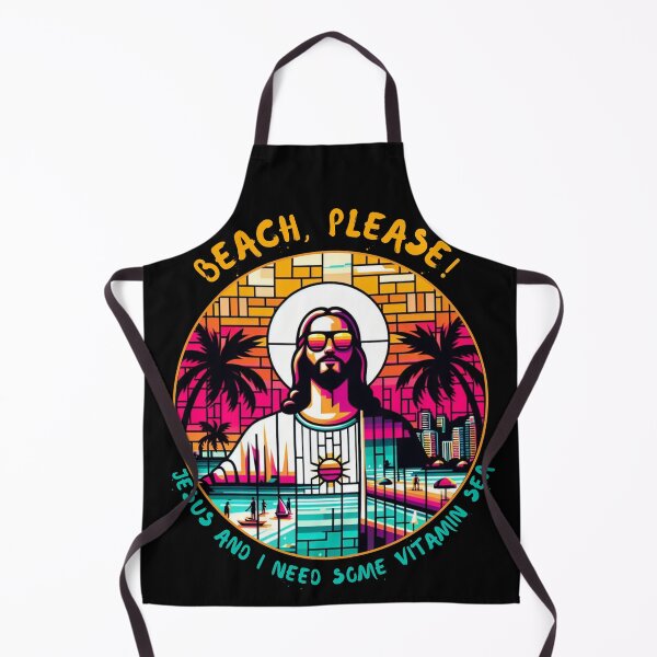 Item preview, Christian Summer: Jesus Rocks Godly Sunglasses Summer designed and sold by Tw1nsAIArt.