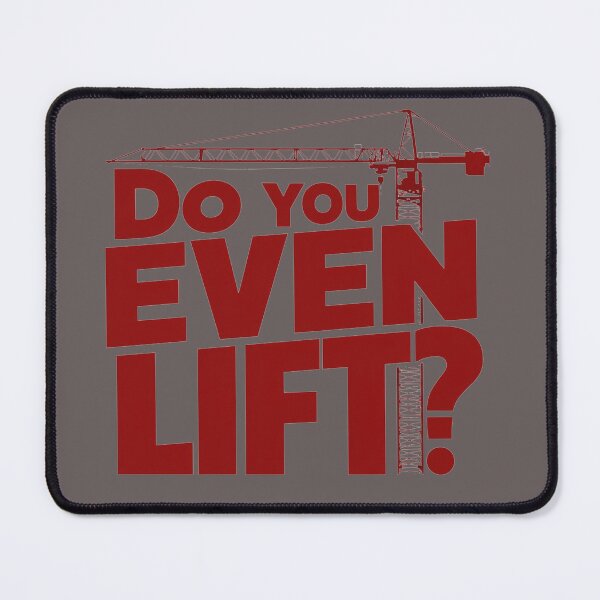 Item preview, Do You Even Lift Crane Operator Driver Worker Man At Work Funny Text Work At Height designed and sold by Cr320.