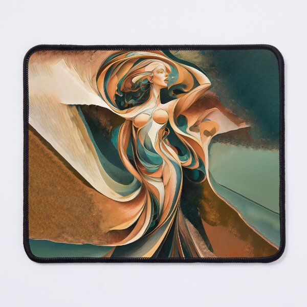 Item preview, Expressive Abstract Art: Bold Brushstrokes of Female Figures designed and sold by MarinaFila.