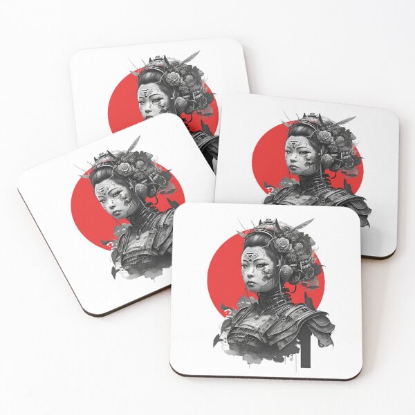 Item preview, Red Sun Geisha designed and sold by artmynd.