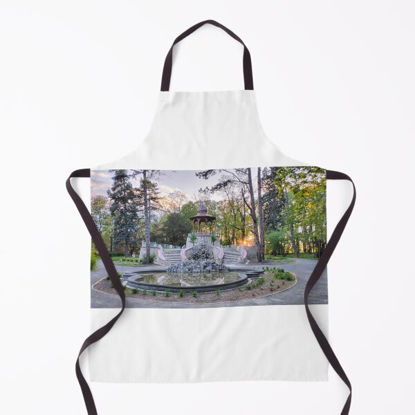 Item preview, Look-out tower in park and sunset designed and sold by lusiakotowska.