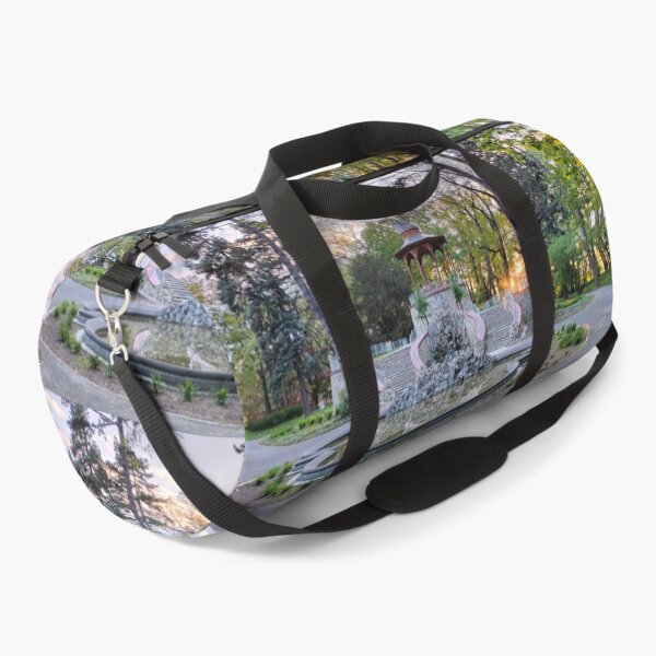 Item preview, Look-out tower in park and sunset designed and sold by lusiakotowska.