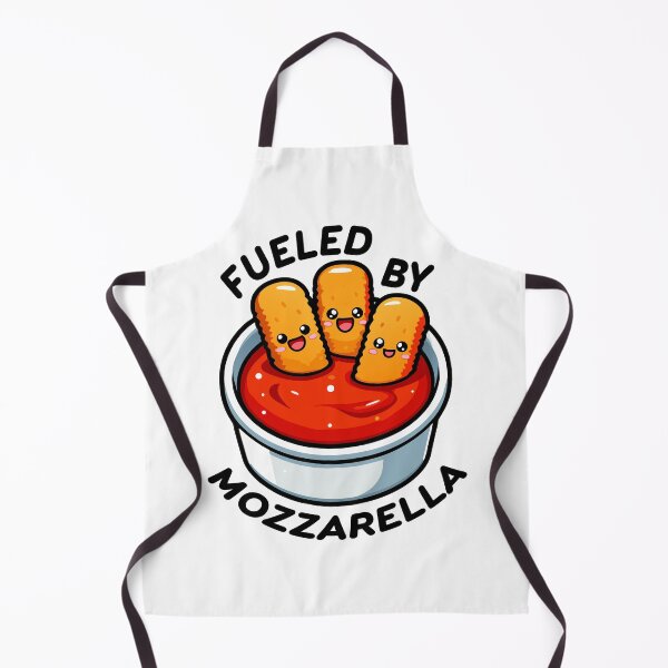Item preview, Fueled by Mozzarella Sticks designed and sold by creaty-designs.