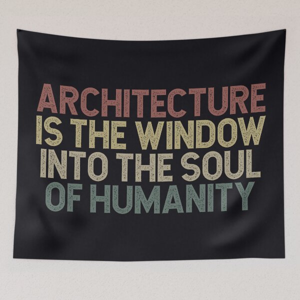 Artikelvorschau, Architektur ist das Fenster zur Seele der Menschheit entworfen und verkauft von SweetLog.