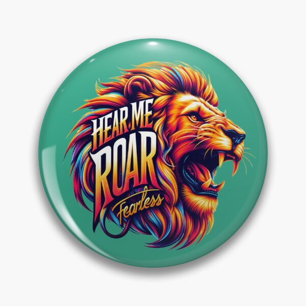Item preview, Hear Me Roar: Fearless designed and sold by trendybutterfly.