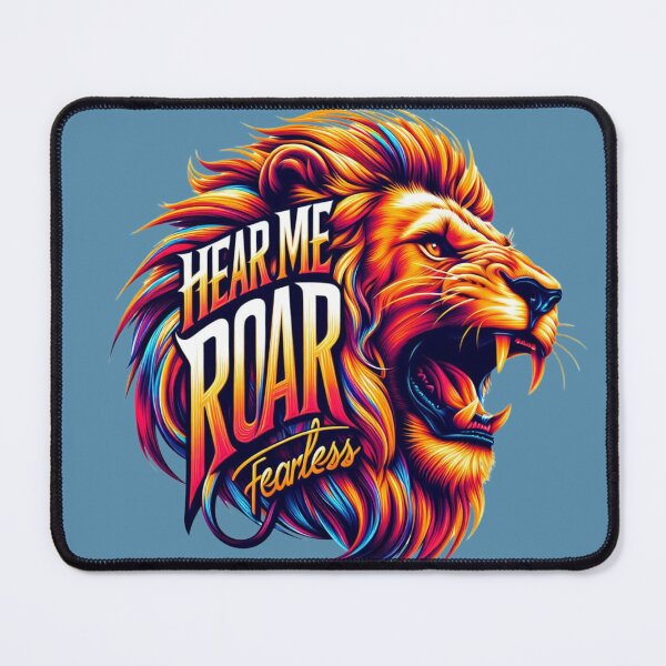 Item preview, Hear Me Roar: Fearless designed and sold by trendybutterfly.
