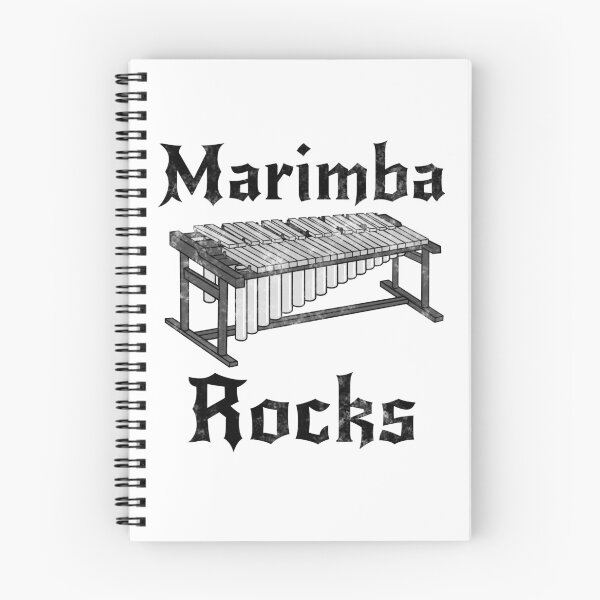Item preview, Marimba Rocks, Marimbist Percussionist Musician Rock Goth designed and sold by doodlerob.