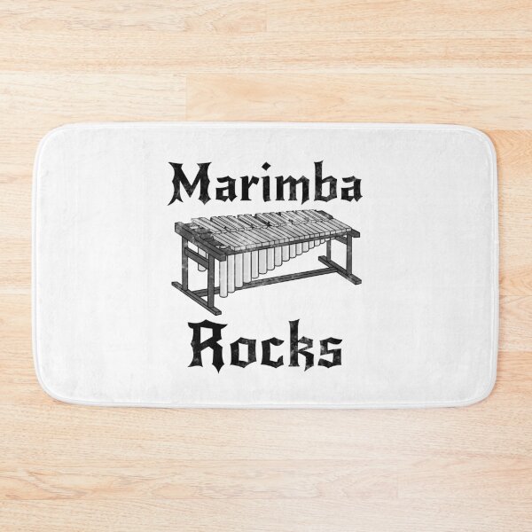 Item preview, Marimba Rocks, Marimbist Percussionist Musician Rock Goth designed and sold by doodlerob.