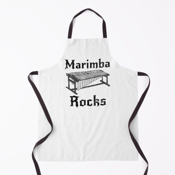 Item preview, Marimba Rocks, Marimbist Percussionist Musician Rock Goth designed and sold by doodlerob.