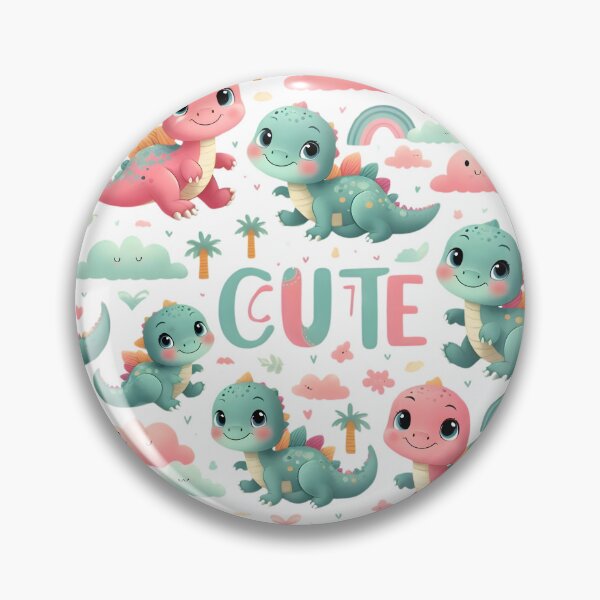 Item preview, Dino Joy: Playful Pattern designed and sold by AI-Only Creations.