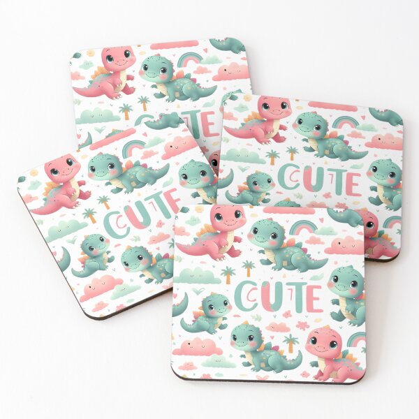 Item preview, Dino Joy: Playful Pattern designed and sold by AI-Only Creations.