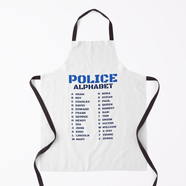 Item preview, Policeman’s A to Z Alphabet designed and sold by AnnSign.