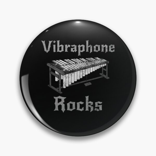 Item preview, Vibraphone Rocks, Vibraphonist Percussionist Musician Rock Goth designed and sold by doodlerob.