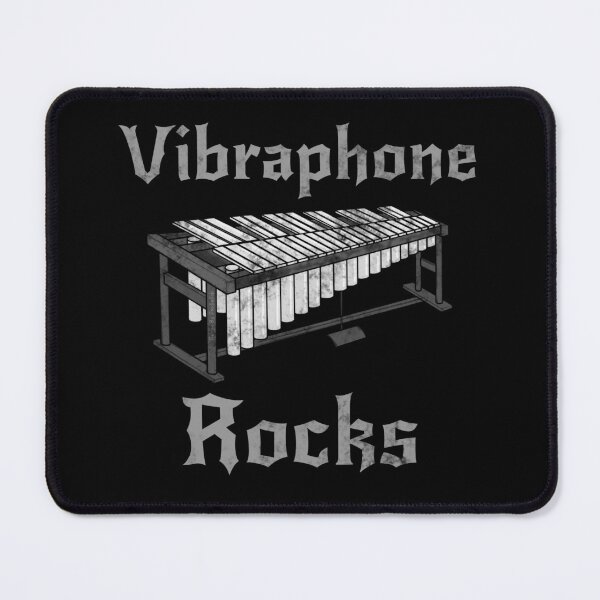 Item preview, Vibraphone Rocks, Vibraphonist Percussionist Musician Rock Goth designed and sold by doodlerob.
