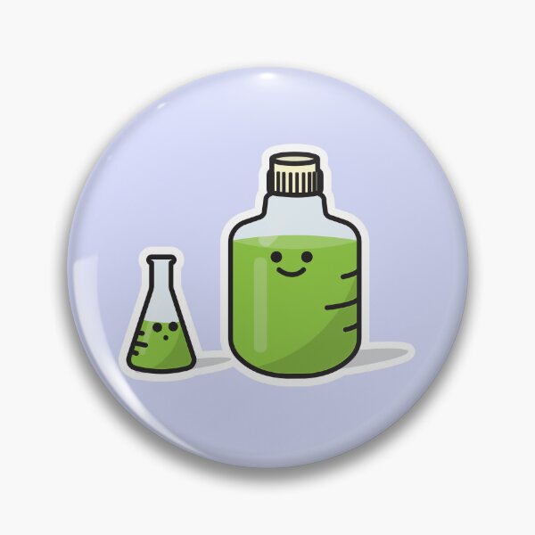 Item preview, Cute carboy and flask: microalgal cultivation designed and sold by thurakitdew.