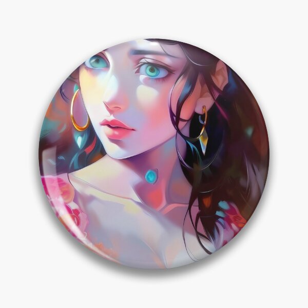 Item preview, AI portrait of lady designed and sold by lusiakotowska.