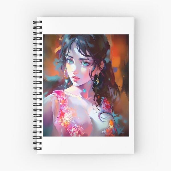 Item preview, AI portrait of lady designed and sold by lusiakotowska.