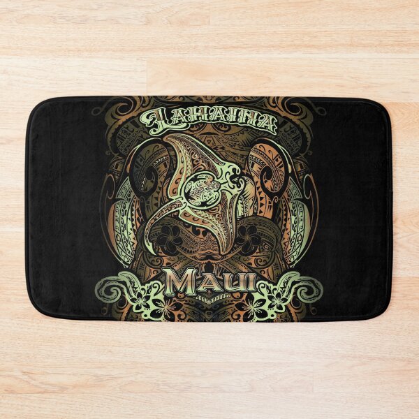 Item preview, Vintage Lahaina Maui Tribal Manta Ray Shirt Design 010 designed and sold by sunnthreads.