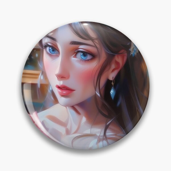 Item preview, AI lady designed and sold by lusiakotowska.