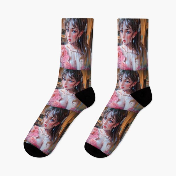 Item preview, AI lady designed and sold by lusiakotowska.
