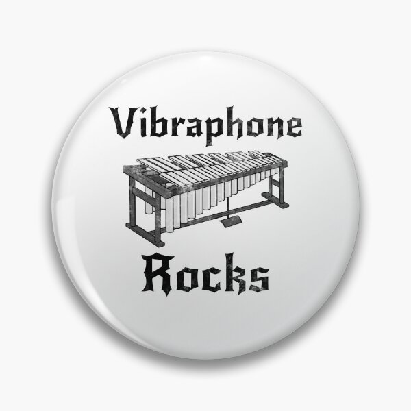 Item preview, Vibraphone Rocks, Vibraphonist Percussionist Musician Rock Goth designed and sold by doodlerob.