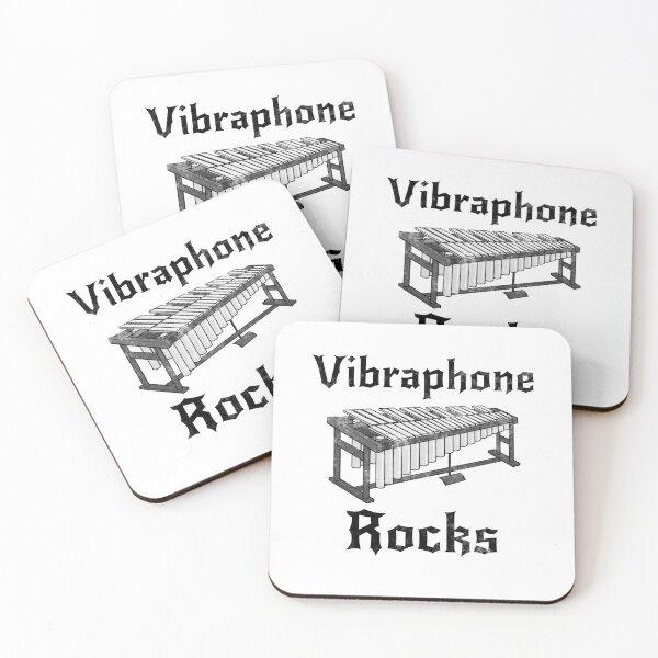 Item preview, Vibraphone Rocks, Vibraphonist Percussionist Musician Rock Goth designed and sold by doodlerob.