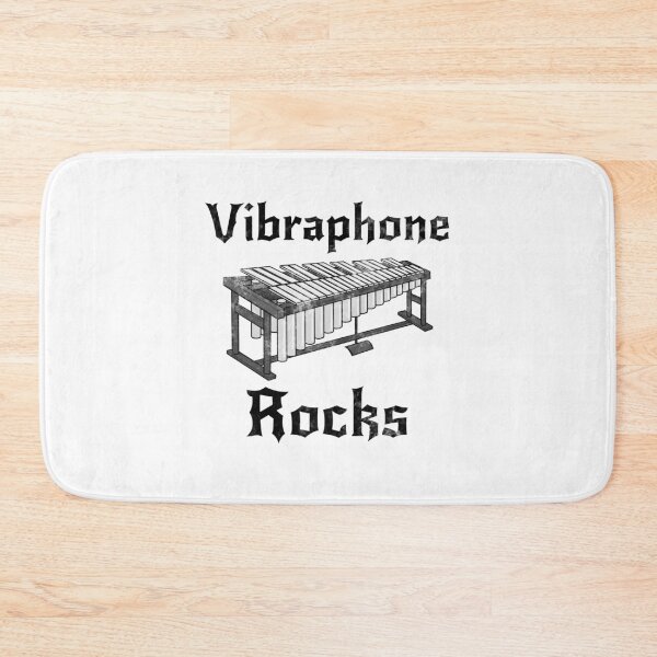 Item preview, Vibraphone Rocks, Vibraphonist Percussionist Musician Rock Goth designed and sold by doodlerob.