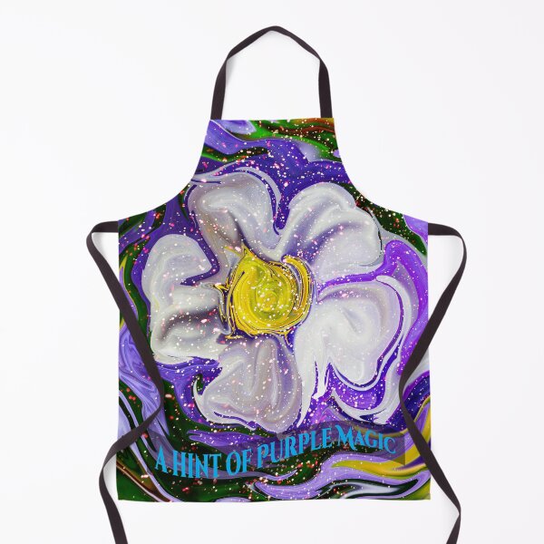 Item preview, A hint of purple Magic - Flower power designed and sold by MagaliC.