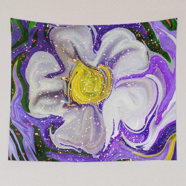 Item preview, A hint of purple Magic - Flower power designed and sold by MagaliC.