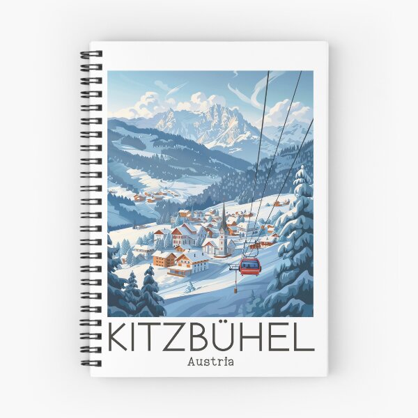 Item preview, A Vintage Travel Illustration of Kitzbühel - Austria designed and sold by GoodOldVintage.