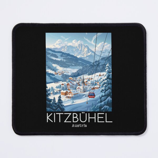 Item preview, A Vintage Travel Illustration of Kitzbühel - Austria designed and sold by GoodOldVintage.