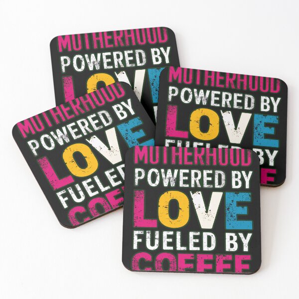 Item preview, motherhood powered by love, fuel by coffee designed and sold by mwebba2005.