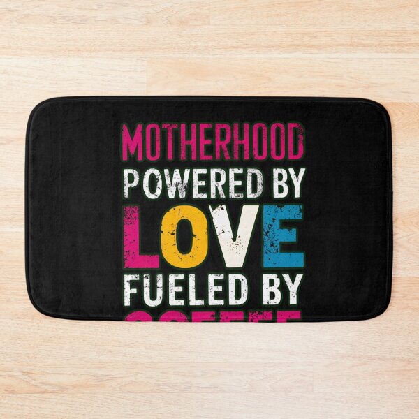 Item preview, motherhood powered by love, fuel by coffee designed and sold by mwebba2005.