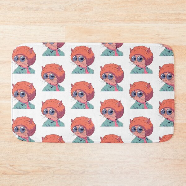 Item preview, Redhead funky afro cat  designed and sold by FlawlessDraft.