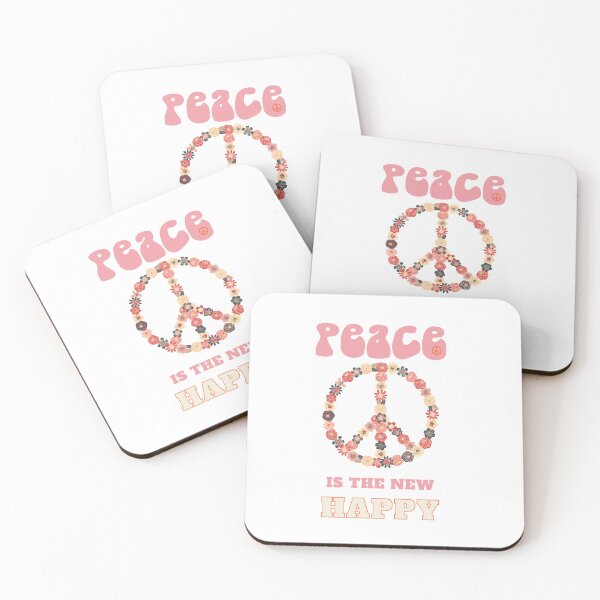 Item preview, Peace is the new Happy design designed and sold by Wanda  Calderon.