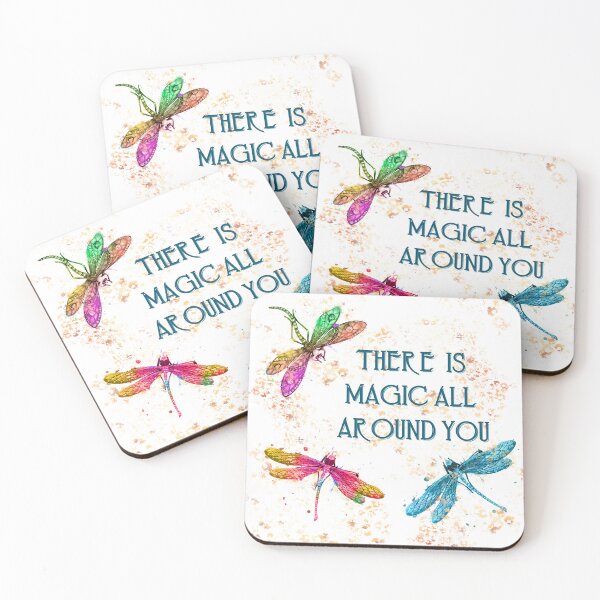 Item preview, There is Magic All Around You Dragonflies designed and sold by WigOutlet.