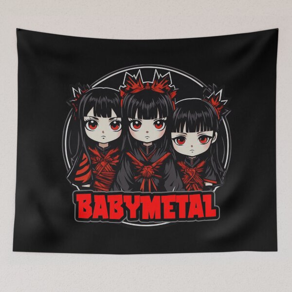 Item preview, BABYMETAL, Jpop, Kawaii Metal, Fan Art designed and sold by Burn-Ego.