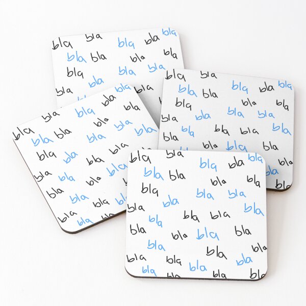 Item preview, Bla Bla Aesthetic Pinterest Minimalist Art Design designed and sold by pointense.